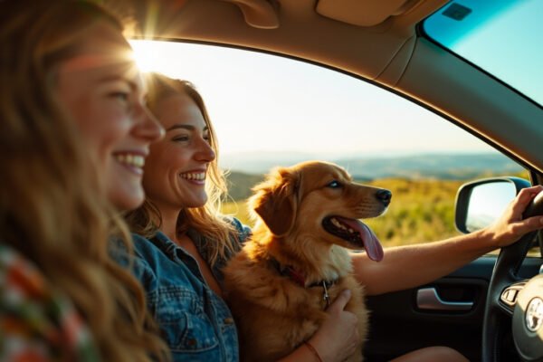 Casais que viajam com pets