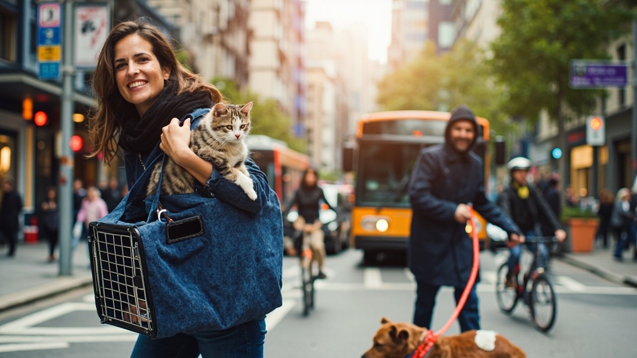 Mobilidade urbana com pets