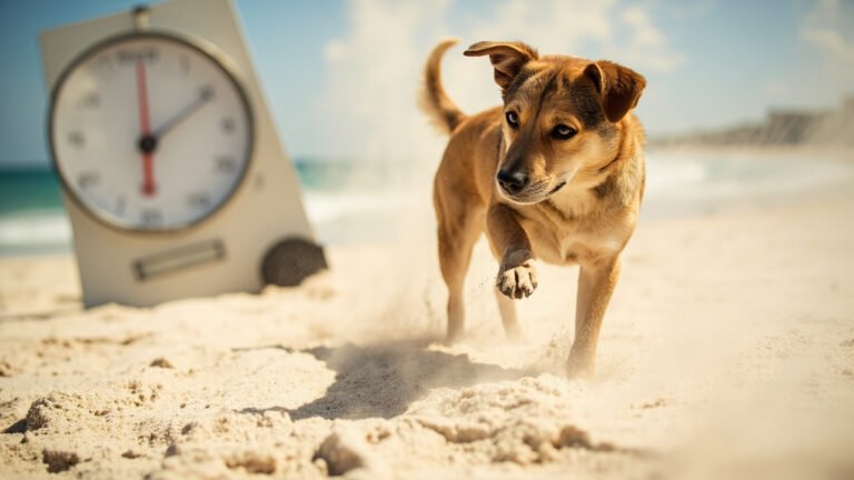 perigos da areia quente para as patas