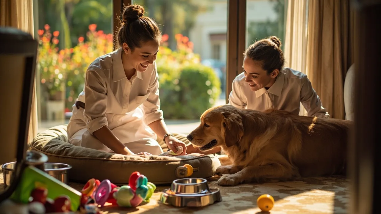 Hotéis com Serviço de Pet Sitter